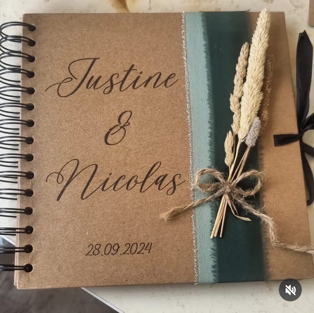 Livre d'or kraft