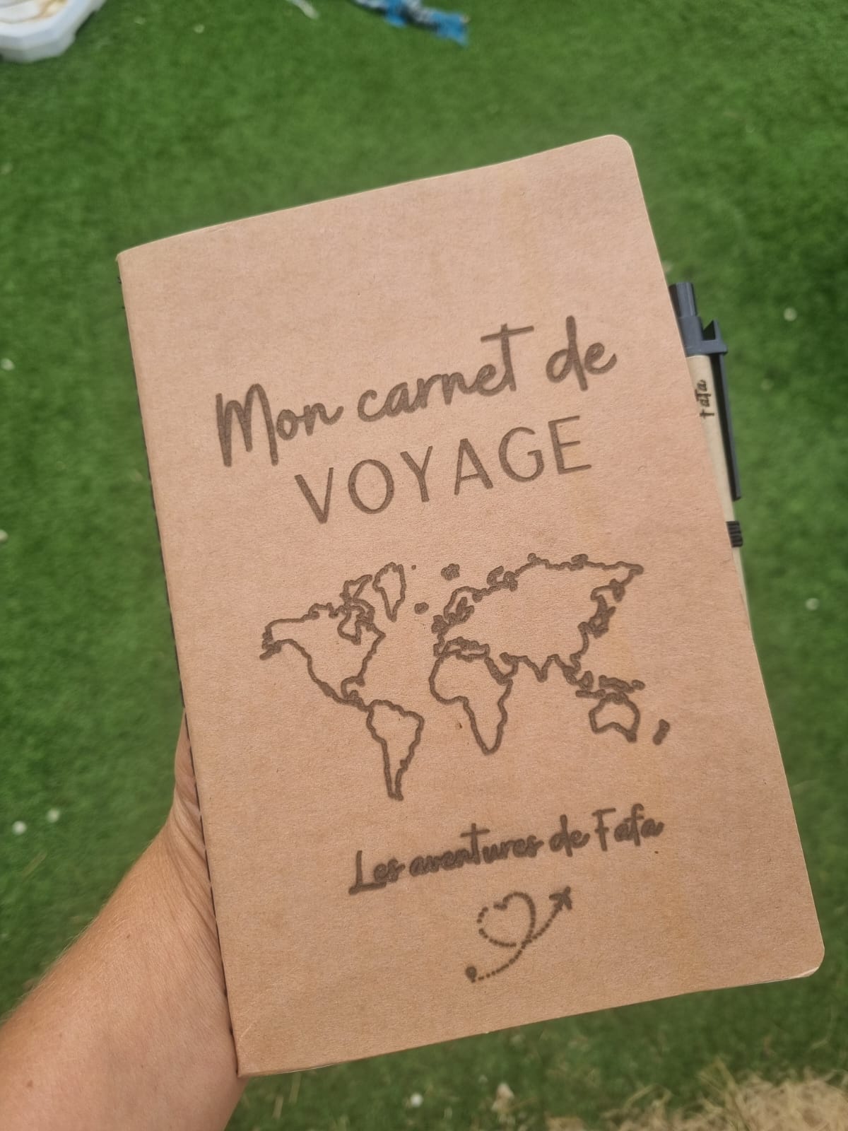 Carnet mou kraft